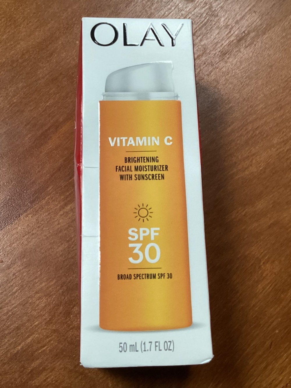 Olay Vitamin C Brightening Facial Moisturizer Has SPF 30 Broad Spectrum - Picture 2 of 6